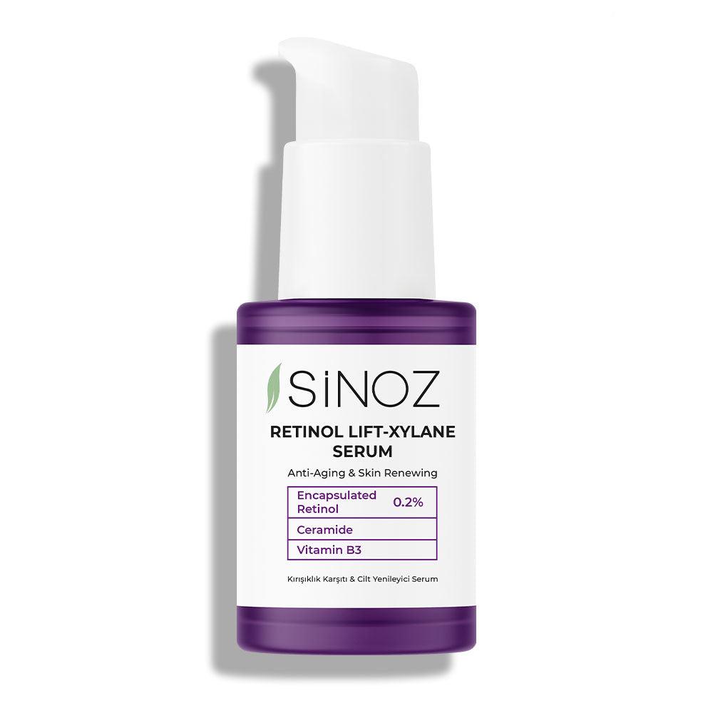 Sinoz Retinol Lift-Xylane Anti-Falten & HautzeUerung Serum 30 ml.