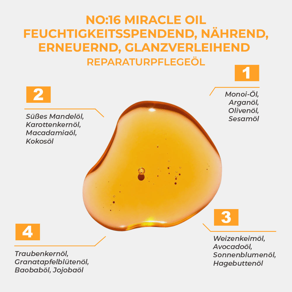 No:16 Miracle Öl - Wunder Öl 100ml