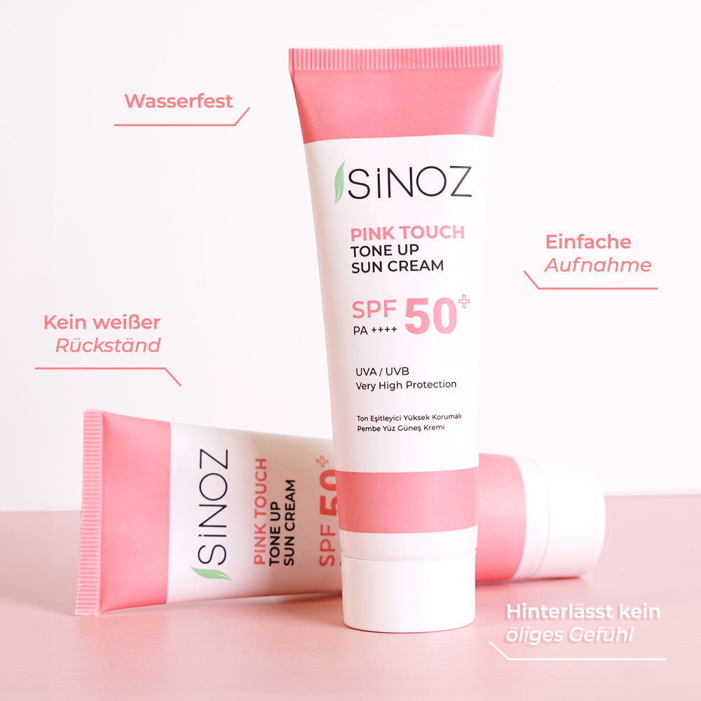 Sinoz Pink Touch Tone-Up Sunscreen SPF50+ (50ml)