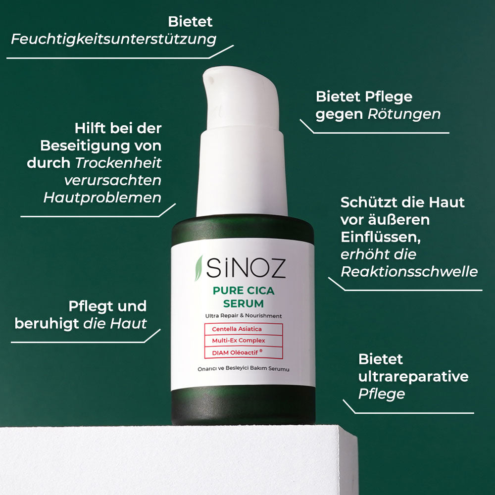 Sinoz Pure Cica Ultra Reparatur- und Pflege -Serum 30ml.